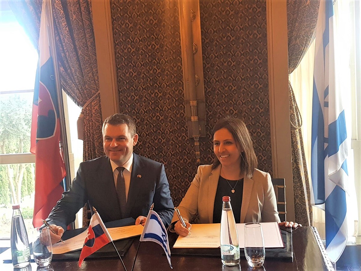 Podpísanie Spoločnej deklarácie o podpore digitalizácie verejného sektora medzi Izraelom a Slovenskom