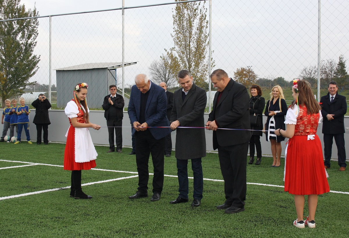 Športové ihrisko pre obyvateľov jednej z najmladších slovenských obcí