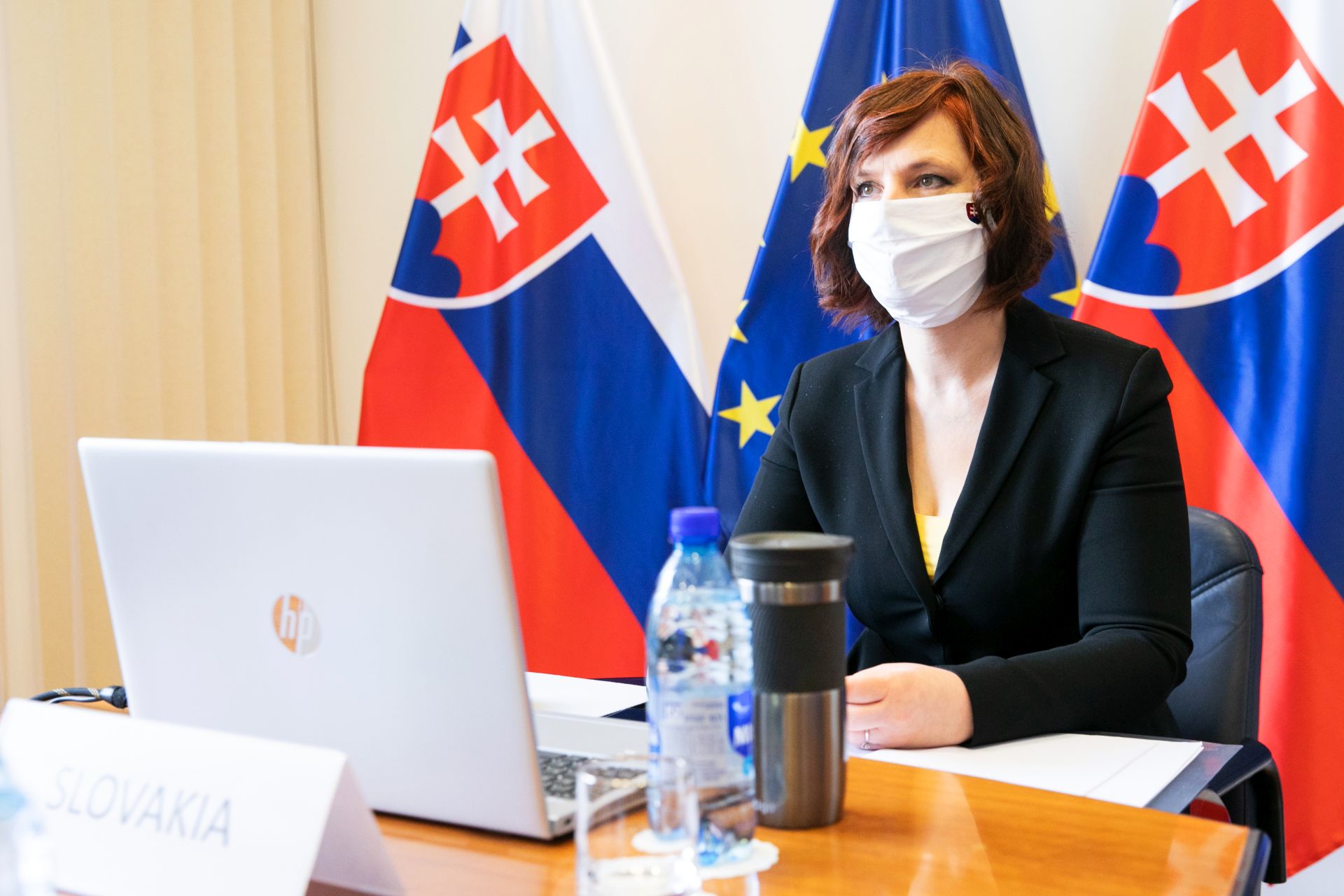 Vicepremiérka Veronika Remišová žiada Európsku komisiu o uvoľnenie pravidiel, aby sa eurofondy mohli čo najrýchlejšie presmerovať na boj proti koronavírusu