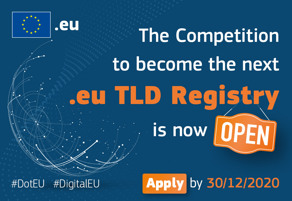 Európska komisia oficiálne zahájila proces výberu registra pre doménu najvyššej úrovne (TLD) .eu