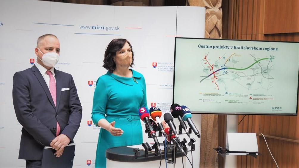 Vicepremiérka Remišová: Dobrá správa pre okolie Bratislavy, rýchlejšie pripojenie na diaľnicu sme schválili v rekordne krátkom čase