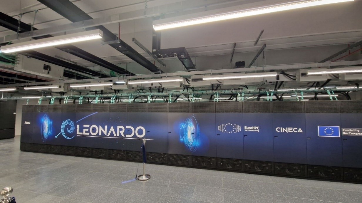 Počítač Leonardo v Bologni, na ktorom sa malým dielom podieľa aj Slovensko