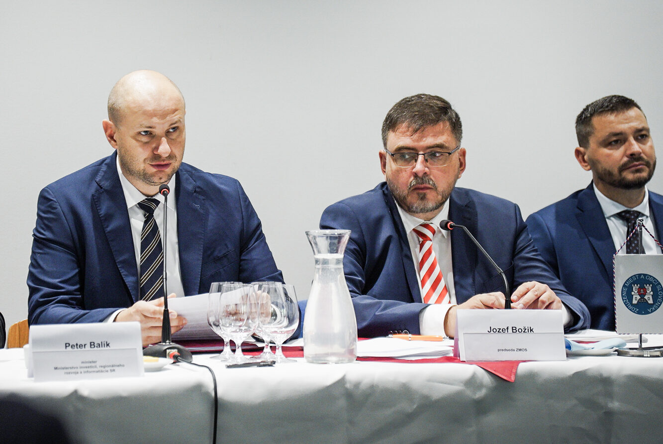 Minister Peter Balík na Rade ZMOS: Dobre fungujúce samosprávy znamenajú silnejší štát