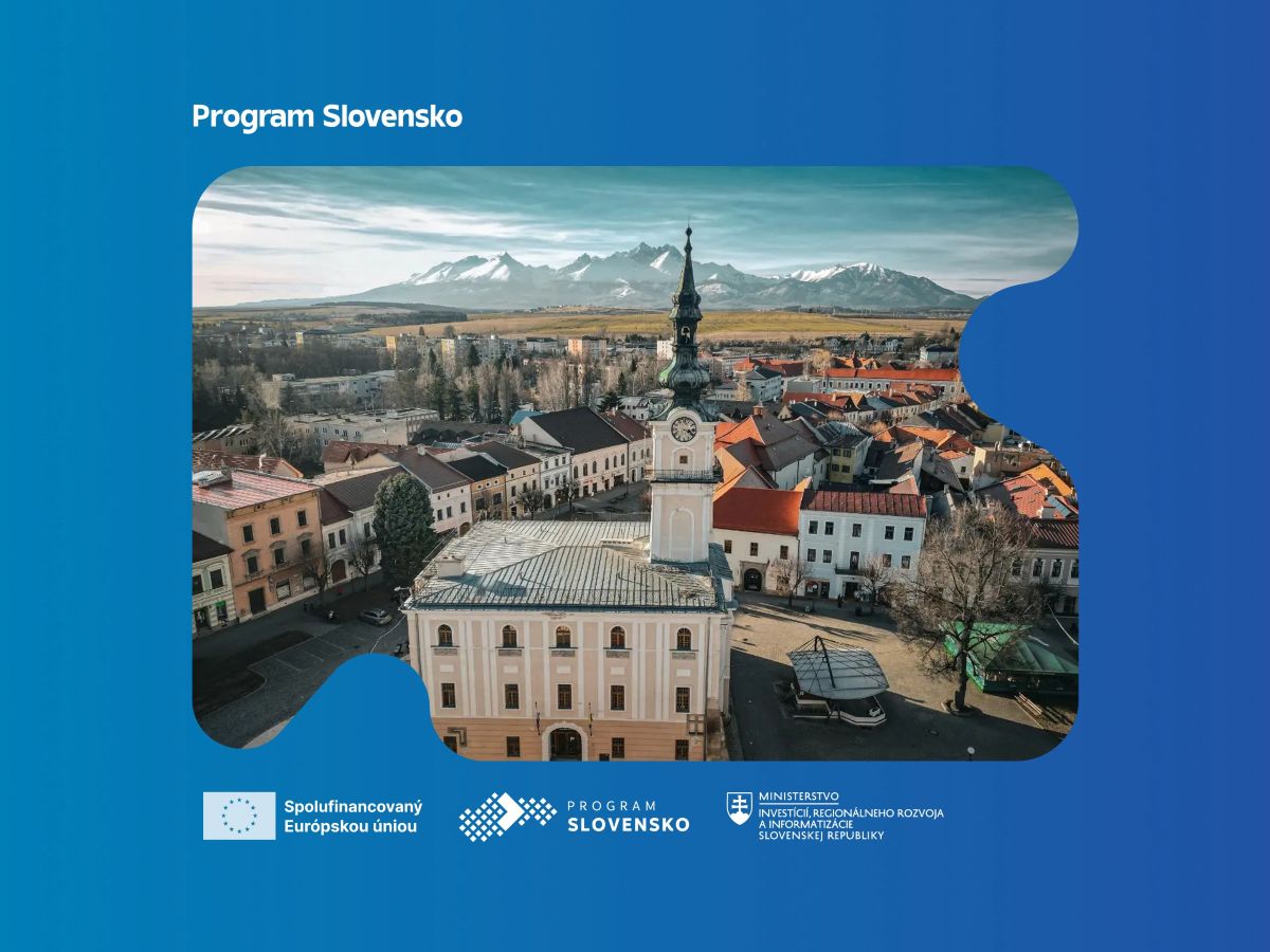 Regióny získali z eurofondov viac ako 6,3 milióna eur, Kežmarok čaká nová zelená zóna