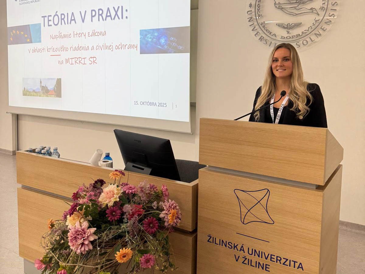 Teória v praxi: MIRRI SR predstavilo svoj prístup k riešeniu krízových situácií