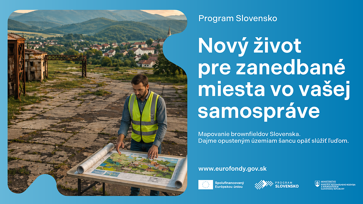Zanedbané územia ako nová príležitosť: Slovensko začína s veľkým mapovaním brownfieldov