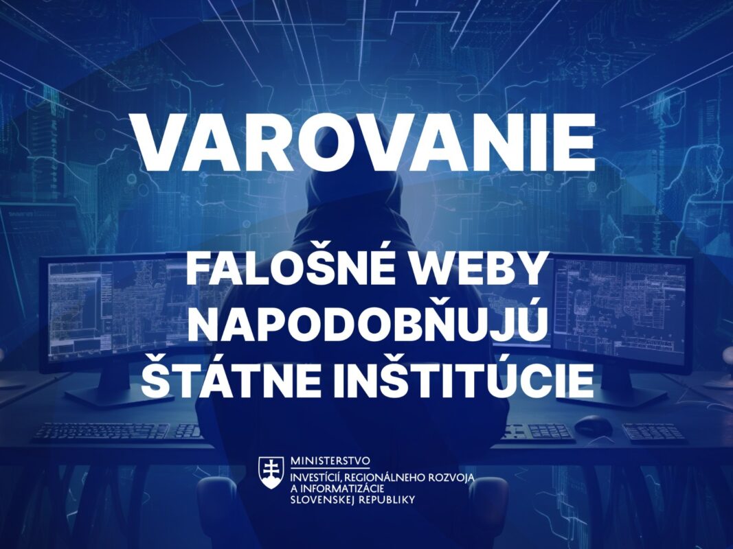 MIRRI varuje: Nová phishingová kampaň imituje služby štátnych inštitúcií. Podvodníci lepia aj nálepky na autá