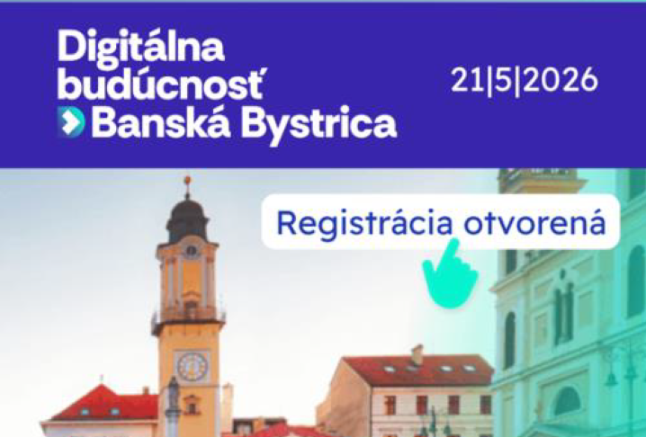 Roadshow Digitálna budúcnosť mieri do Banskej Bystrice: Otestujte si svoje zručnosti a pripravte sa na dvojitú transformáciu