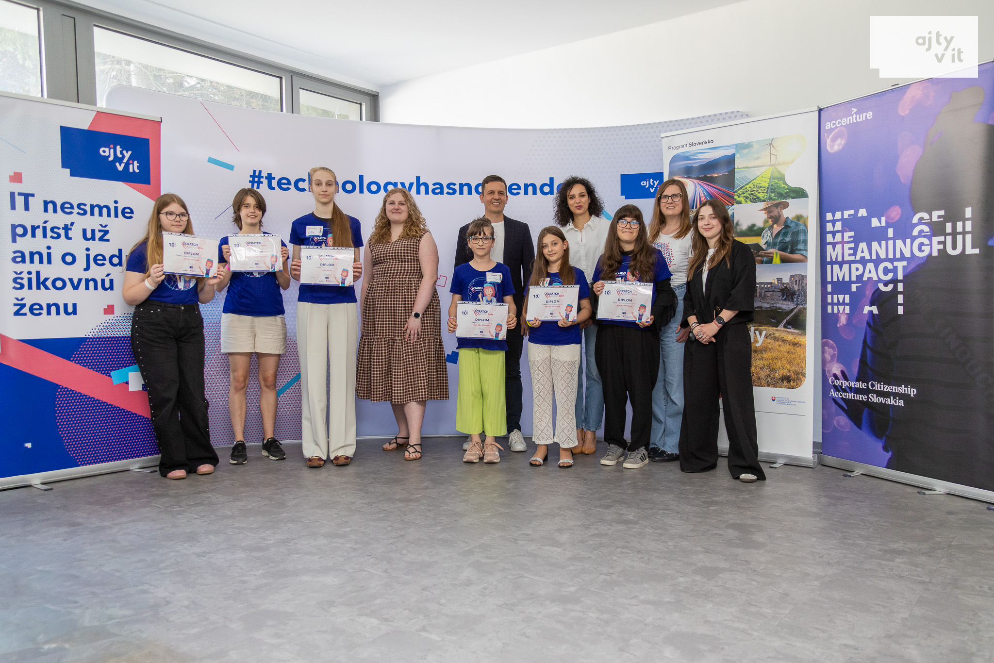 Mladé programátorky ukázali svoj talent. Finále 10. ročníka Scratch Match prinieslo hry, animácie aj vesmírne dobrodružstvá